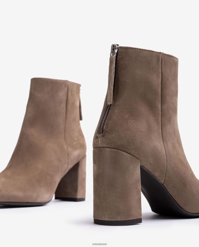 Unisa מגף קרסול עם אצבע מרובעת אופנה נשים V2BP21011