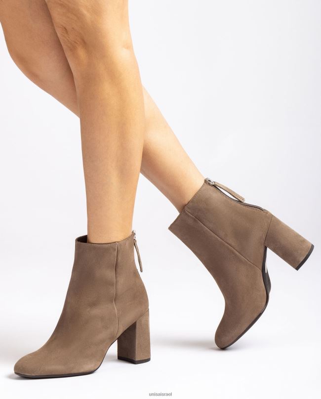 Unisa מגף קרסול עם אצבע מרובעת אופנה נשים V2BP21011