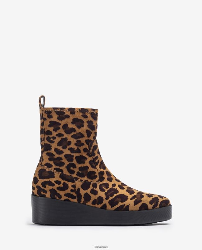 Unisa מגפון קרסול קל במיוחד עם קו רבע עליון אלסטי אופנה נשים V2BP21019