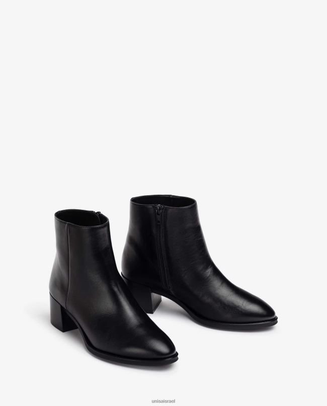 Unisa מגפונים מעור עם רוכסן פנימי אופנה נשים V2BP21020