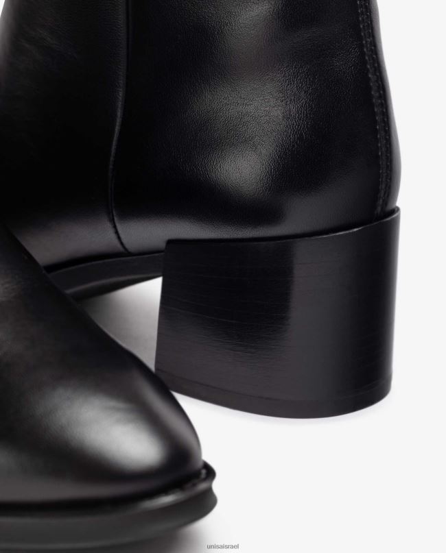 Unisa מגפונים מעור עם רוכסן פנימי אופנה נשים V2BP21020