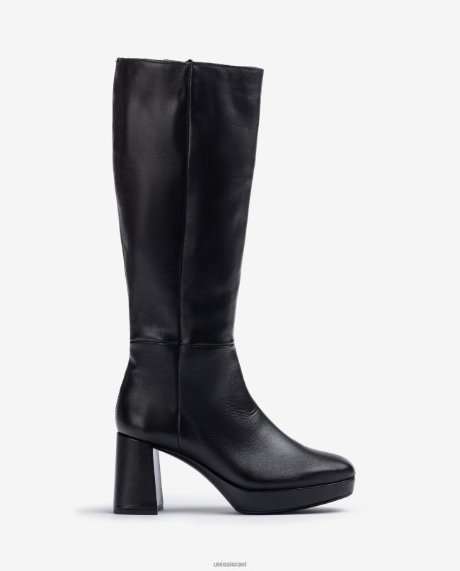 Unisa מגף עם עקב ופלטפורמה אופנה נשים V2BP21025