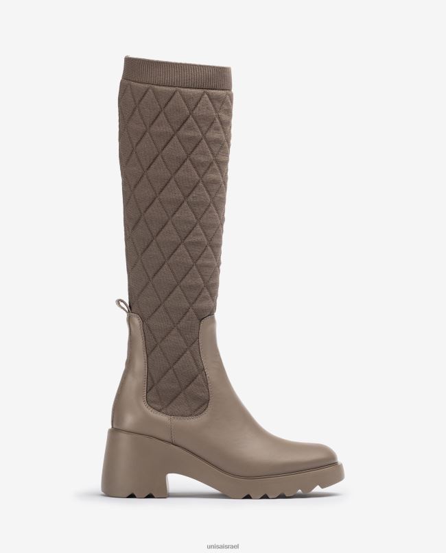 Unisa מגף עם בד סטרץ' ממוחזר אופנה נשים V2BP21033