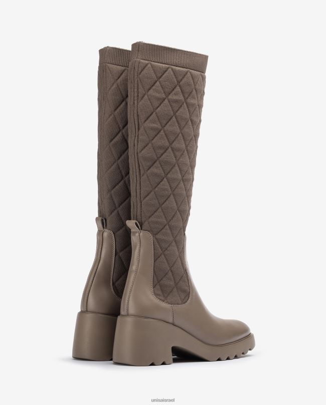 Unisa מגף עם בד סטרץ' ממוחזר אופנה נשים V2BP21033