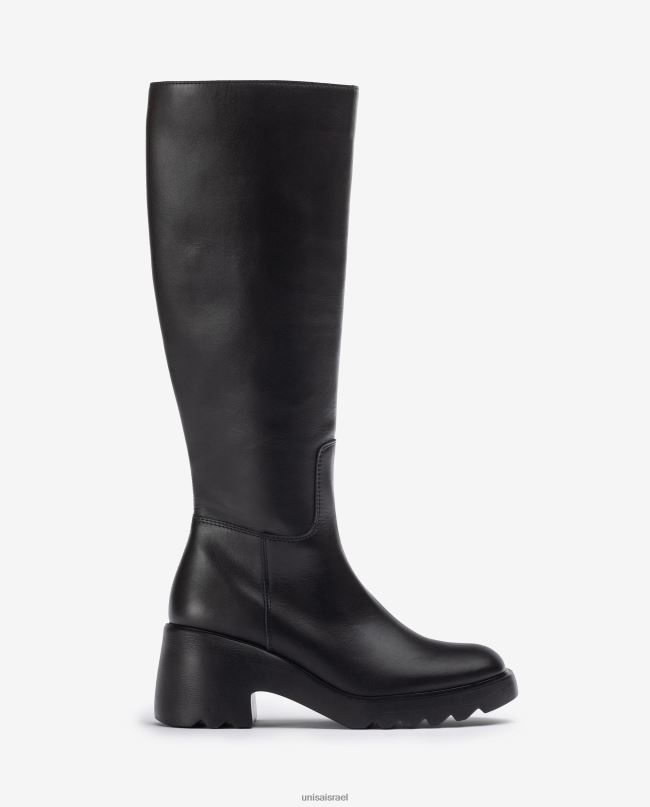 Unisa מגף עור עם סוליית גומי מְעוּדָן נשים V2BP21035