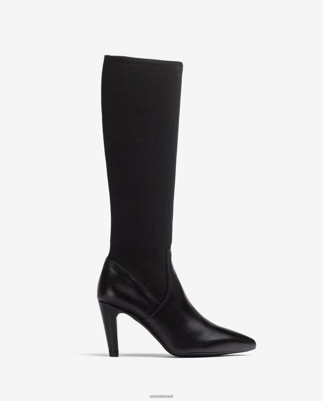 Unisa מגף עם בד סטרץ' ממוחזר רבע קו עליון אופנה נשים V2BP21043