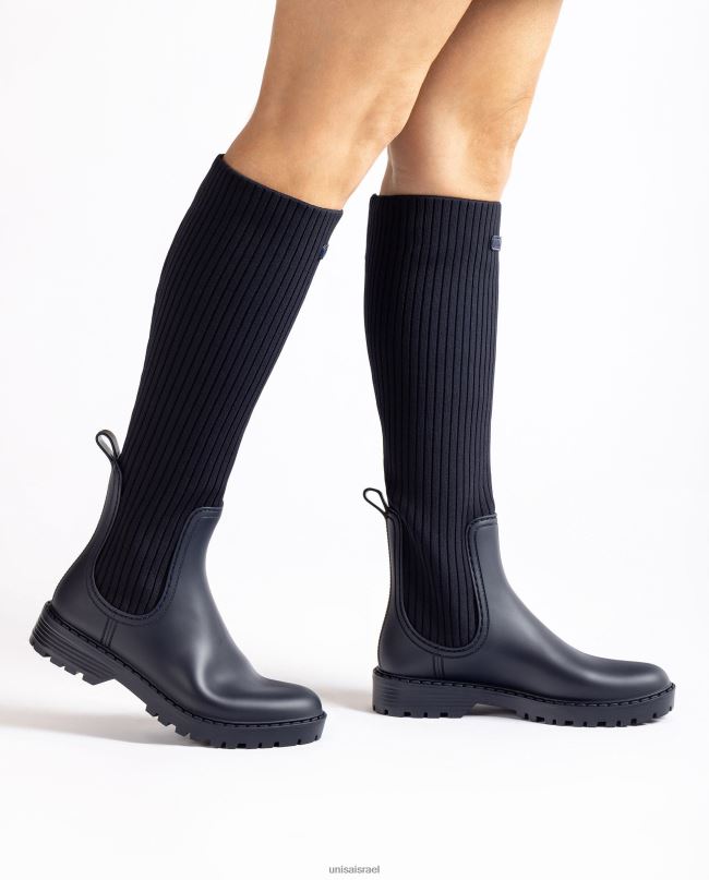 Unisa מגפי וולינגטון סופר-רך כְּחוֹל נשים V2BP21047