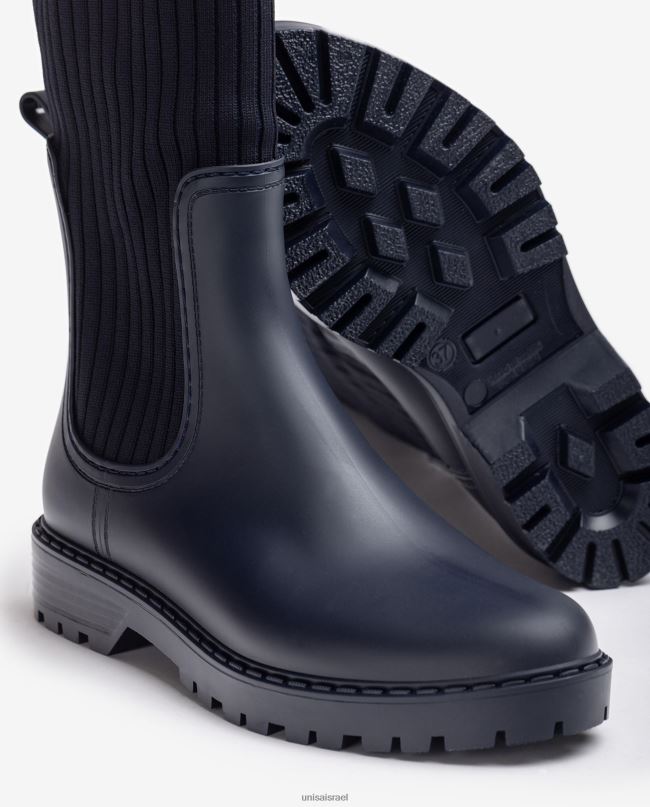 Unisa מגפי וולינגטון סופר-רך כְּחוֹל נשים V2BP21047