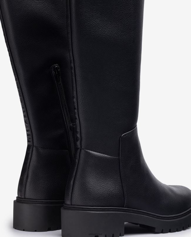 Unisa מגף ירך עם סוליית מסלול שָׁחוֹר נשים V2BP21052