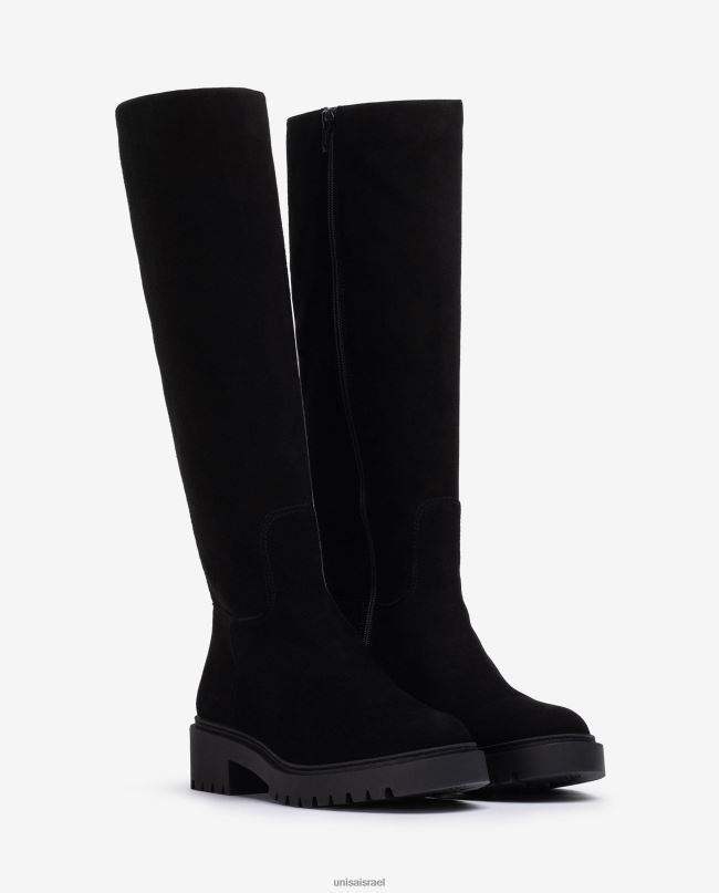 Unisa מגף זמש עם סוליית מסלול מְעוּדָן ילדים V2BP21064