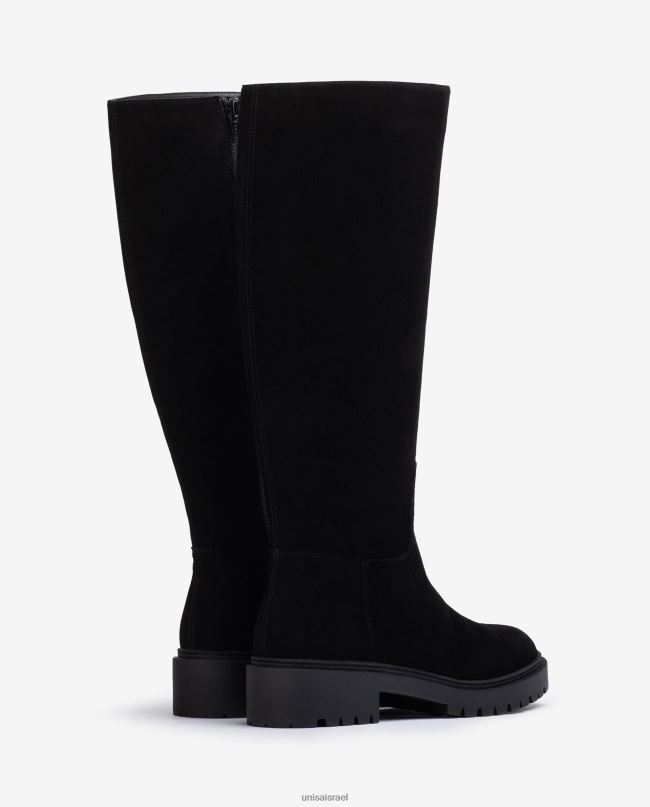 Unisa מגף זמש עם סוליית מסלול מְעוּדָן ילדים V2BP21064