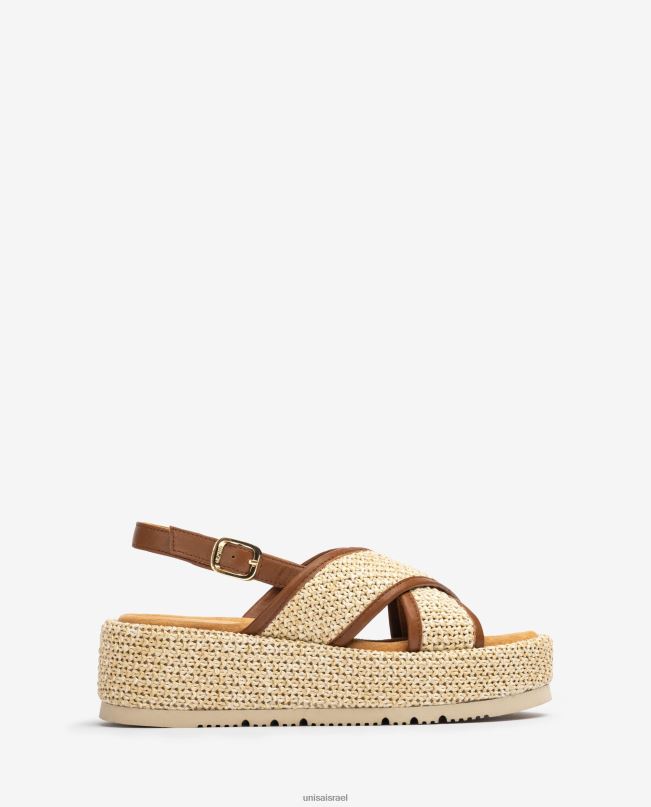 Unisa סנדל עקב בלוק רצועה רחבה מְעוּדָן נשים V2BP2107