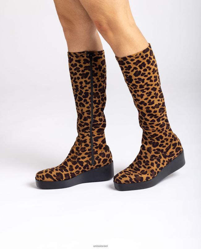 Unisa מגף מרובע קל במיוחד אופנה נשים V2BP21070