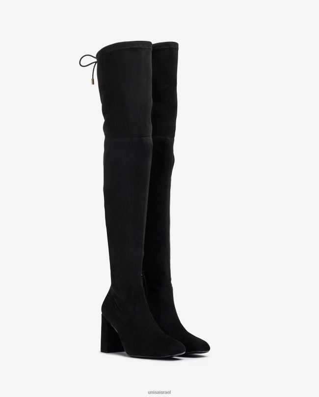 Unisa מגף ירך בוהן מרובעת אופנה נשים V2BP21078