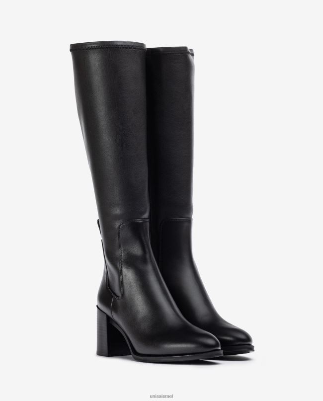 Unisa מגף רגליים גבוה עם בד מתיחה אופנה נשים V2BP21081