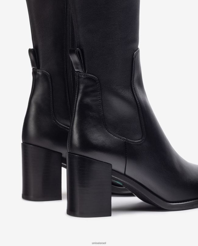 Unisa מגף רגליים גבוה עם בד מתיחה אופנה נשים V2BP21081