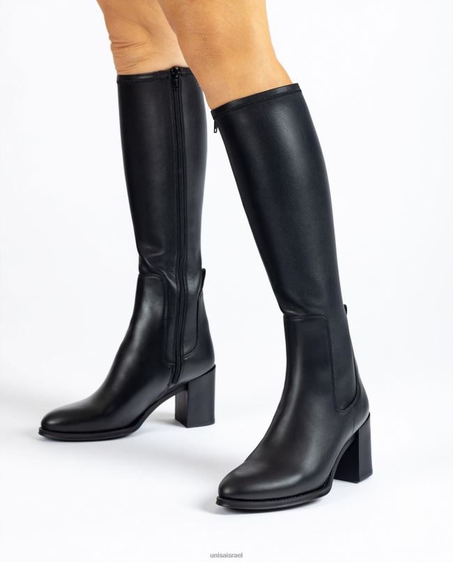 Unisa מגף רגליים גבוה עם בד מתיחה אופנה נשים V2BP21081