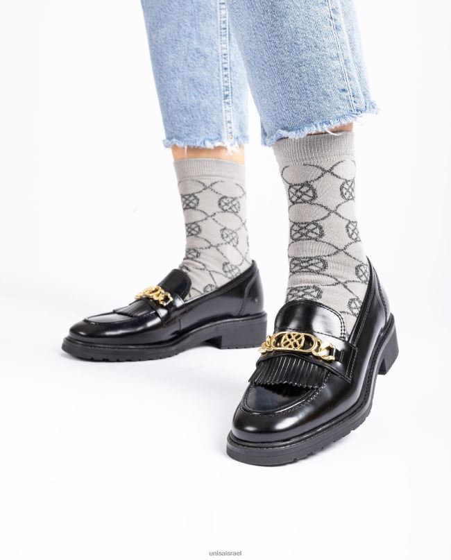 Unisa גרבי כותנה אורגנית אופנה נשים V2BP21091