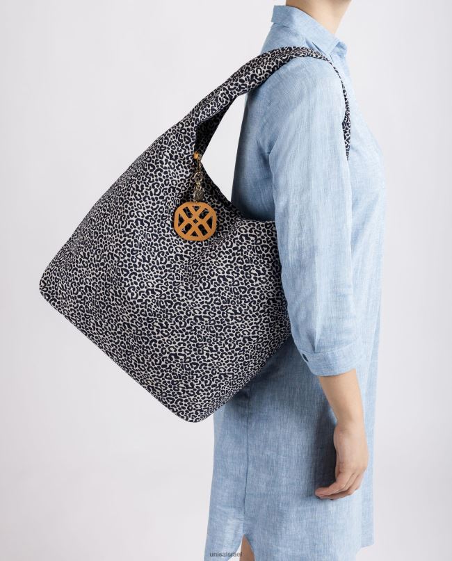 Unisa תיק בד ממוחזר כְּחוֹל נשים V2BP21095