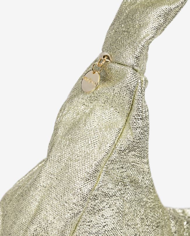 Unisa תיק כתף גדול זהב נשים V2BP21099