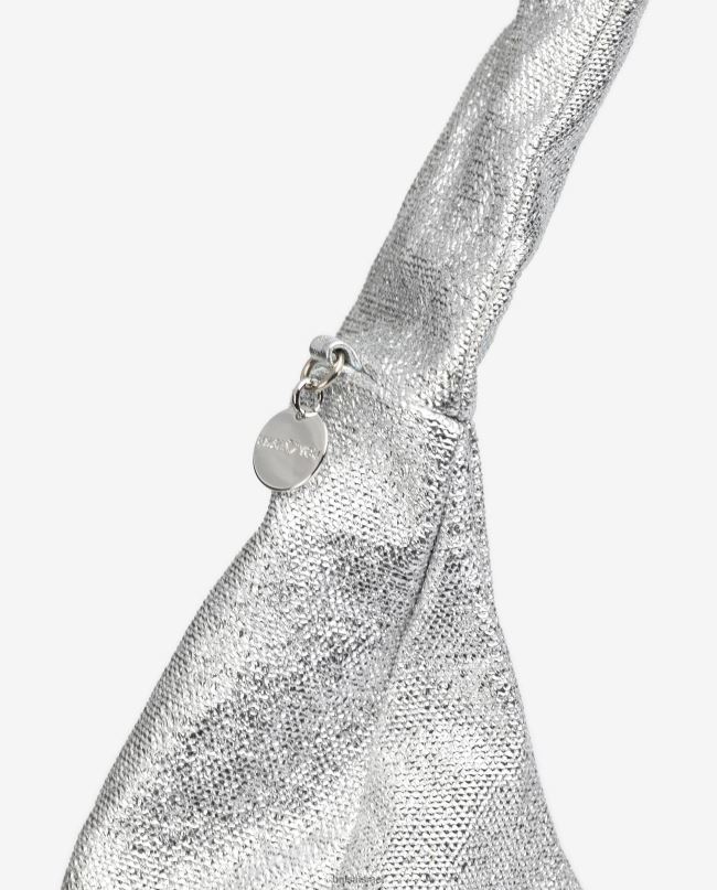 Unisa תיק כתף גדול כסף נשים V2BP21100