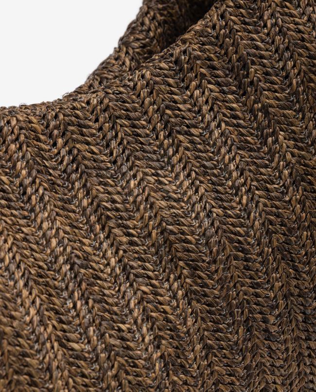 Unisa תיק כתף גדול חום נשים V2BP21101