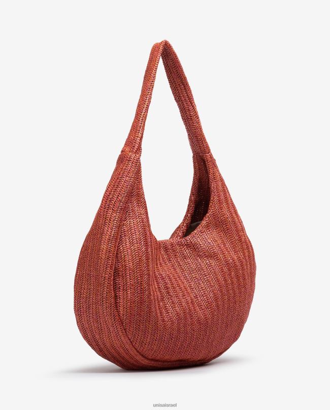 Unisa תיק כתף גדול פָּרָג נשים V2BP21102