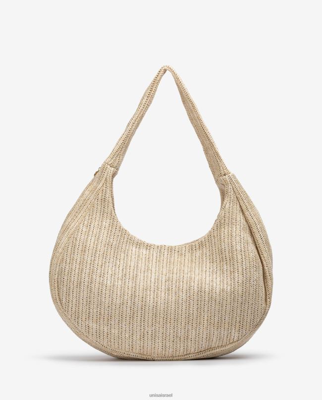 Unisa תיק כתף גדול חום נשים V2BP21103