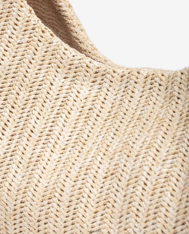 Unisa תיק כתף גדול חום נשים V2BP21103