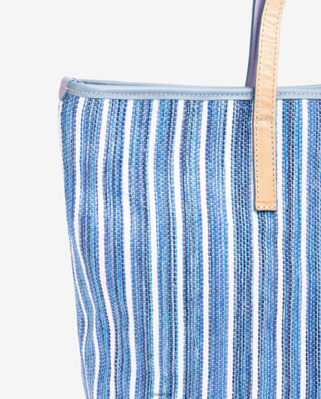 Unisa שקית קניות עשויה עם ג'ראפה כְּחוֹל נשים V2BP21113