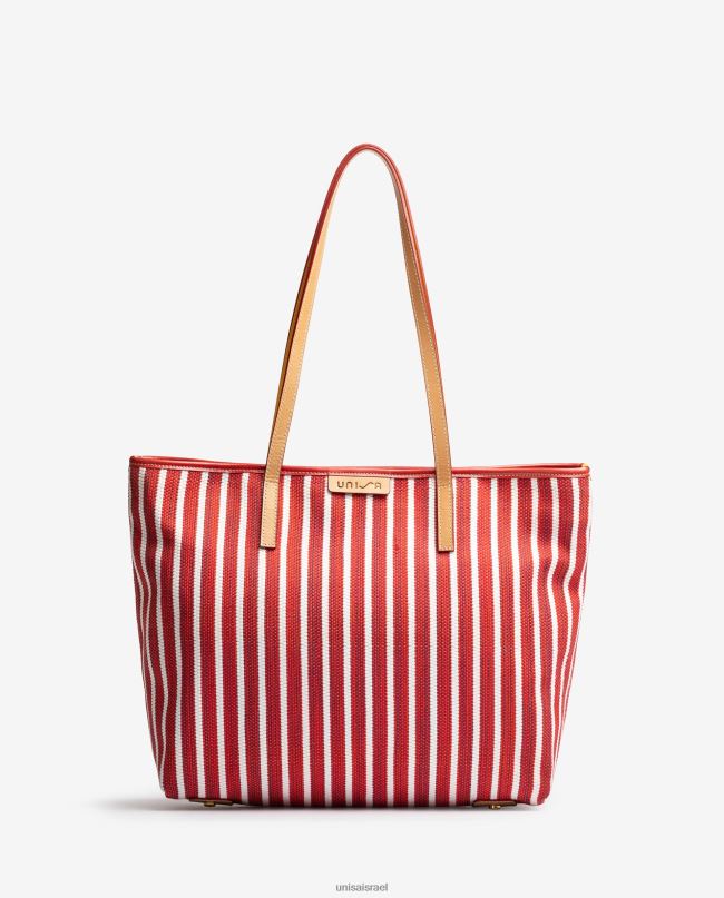 Unisa שקית קניות עשויה עם ג'ראפה אָדוֹם נשים V2BP21115