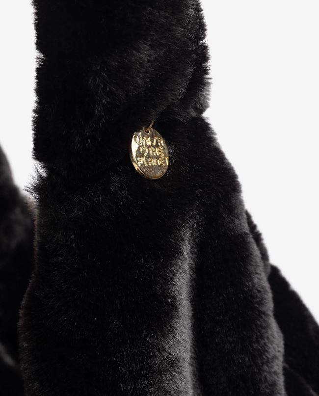 Unisa תיק בד ממוחזר שָׁחוֹר נשים V2BP21124