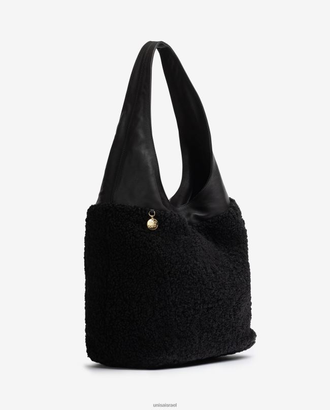 Unisa תיק גדול מבד שָׁחוֹר נשים V2BP21127