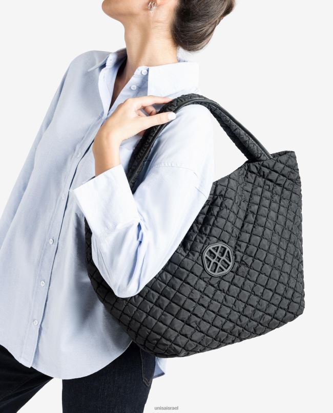 Unisa תיק גדול עשוי בד מרופד שָׁחוֹר נשים V2BP21134