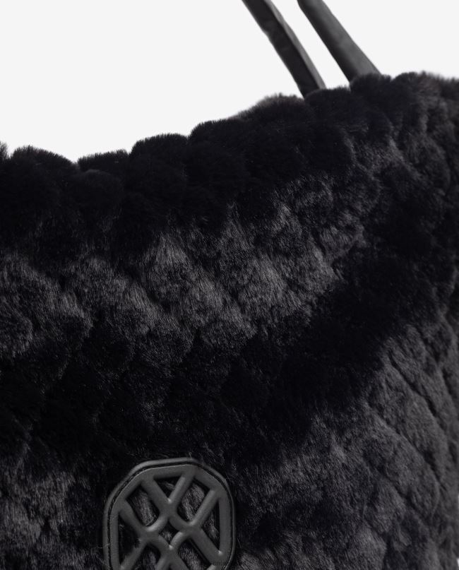 Unisa תיק גדול מבד רך שָׁחוֹר נשים V2BP21135