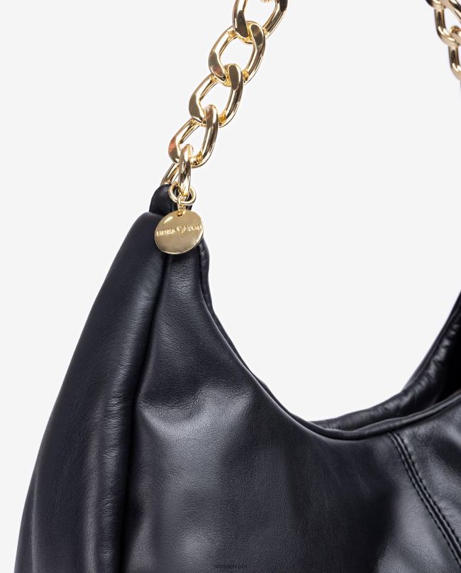 Unisa תיק כתף בגודל בינוני שָׁחוֹר נשים V2BP21153