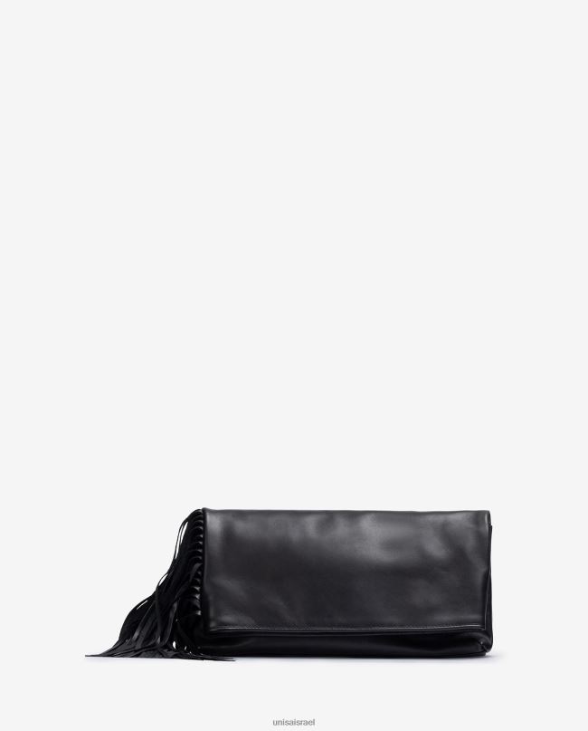 Unisa תיק יד עם גדילים אופנה נשים V2BP21159