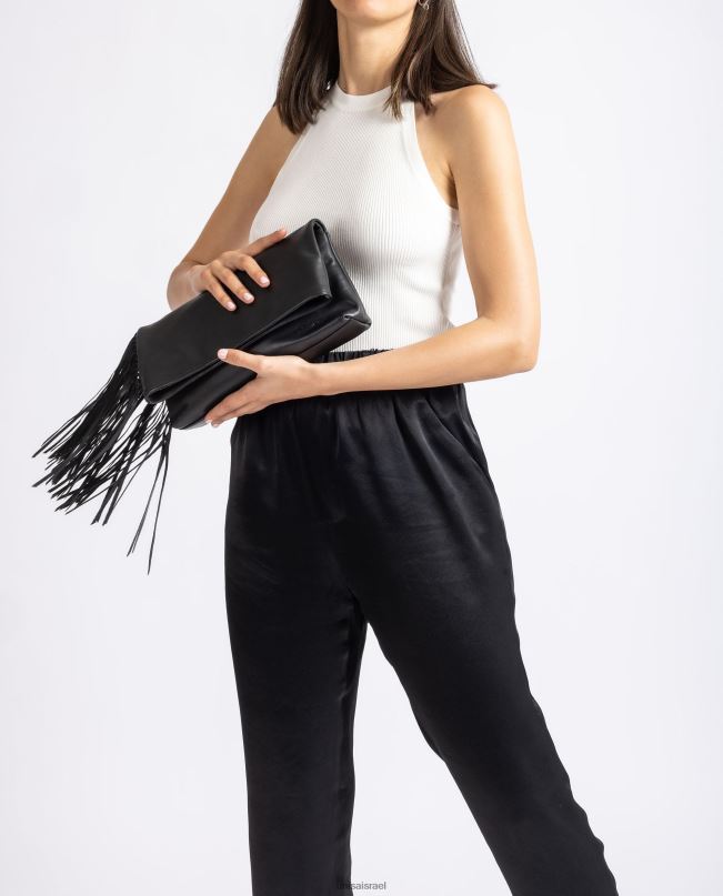 Unisa תיק יד עם גדילים אופנה נשים V2BP21159