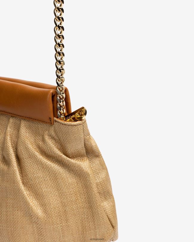 Unisa תיק יד רפיה בגודל בינוני מְעוּדָן נשים V2BP21160