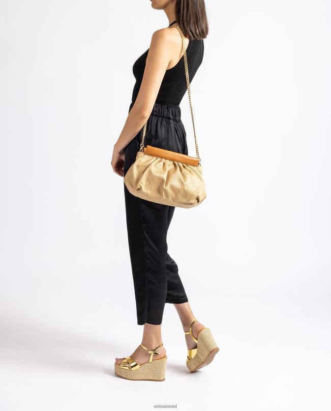 Unisa תיק יד רפיה בגודל בינוני מְעוּדָן נשים V2BP21160