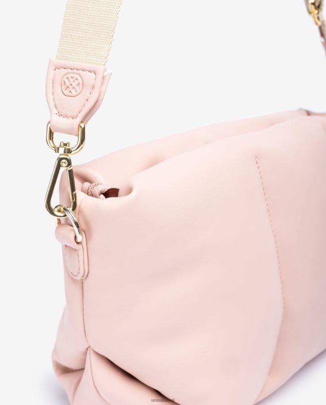 Unisa תיק יד מרופד בגודל בינוני וָרוֹד נשים V2BP21165