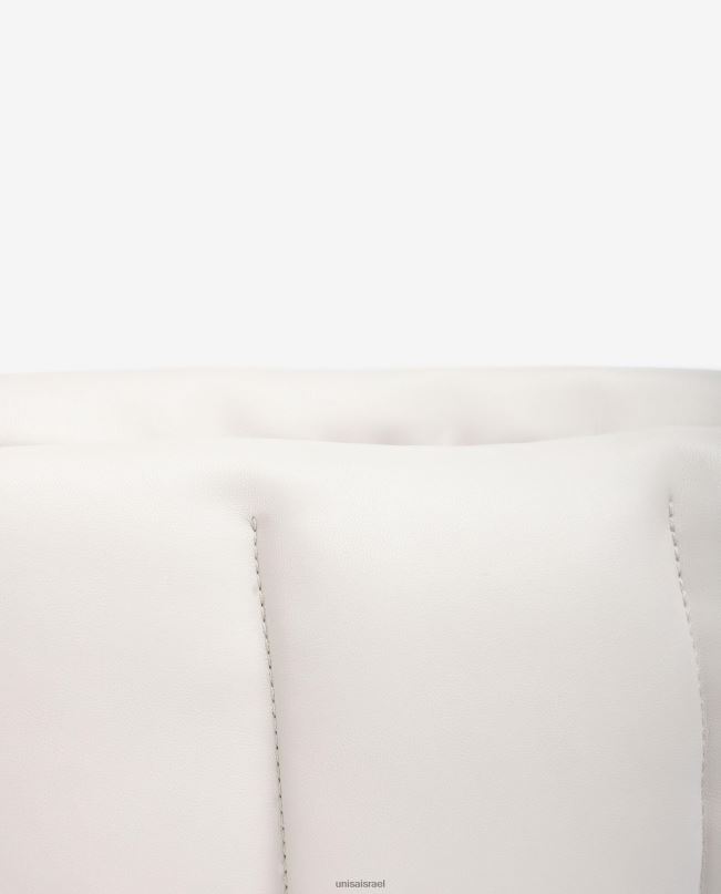 Unisa תיק יד מרופד בגודל בינוני לבן נשים V2BP21166