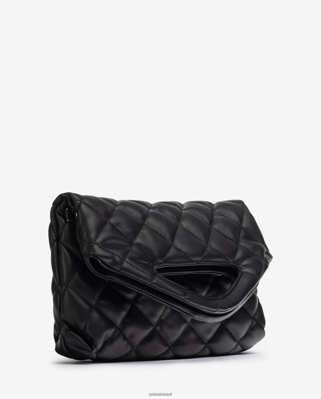 Unisa תיק מרופד עם דש מקופל שָׁחוֹר נשים V2BP21172