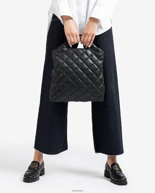 Unisa תיק מרופד עם דש מקופל שָׁחוֹר נשים V2BP21172