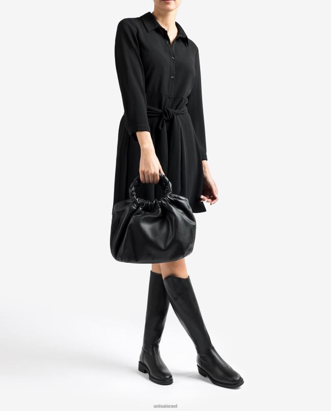 Unisa תיק ידית עגולה שָׁחוֹר נשים V2BP21173