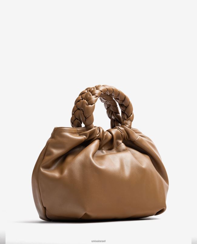 Unisa תיק ידית עגולה חום נשים V2BP21174