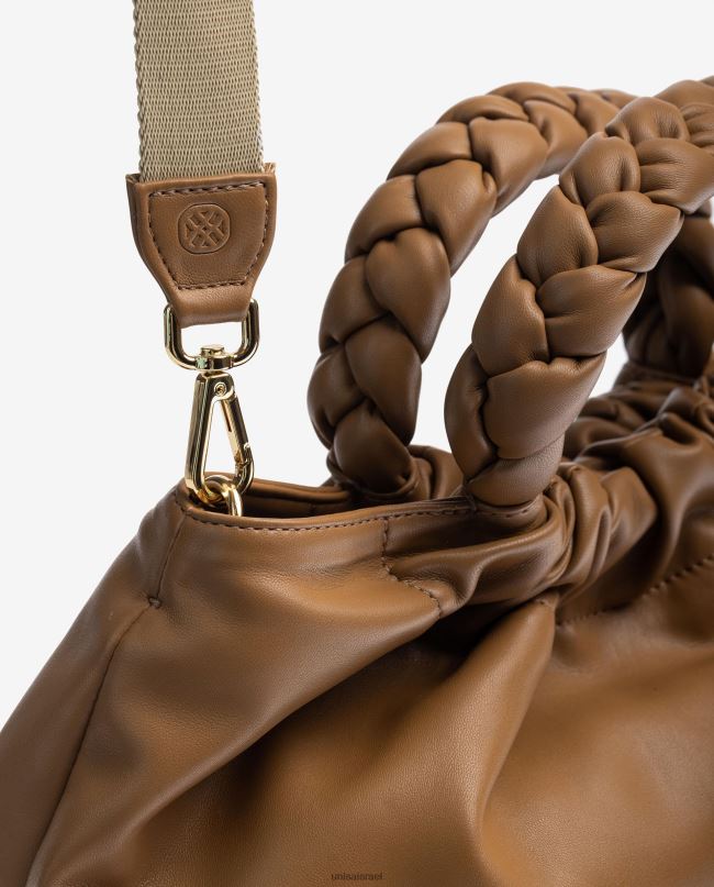 Unisa תיק ידית עגולה חום נשים V2BP21174