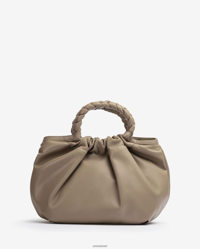 Unisa תיק ידית עגולה חום נשים V2BP21175