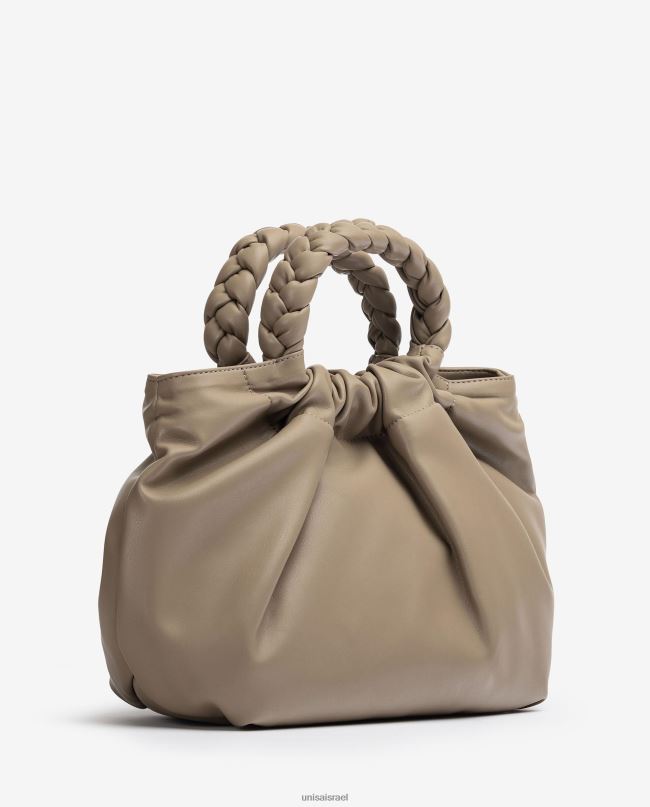 Unisa תיק ידית עגולה חום נשים V2BP21175