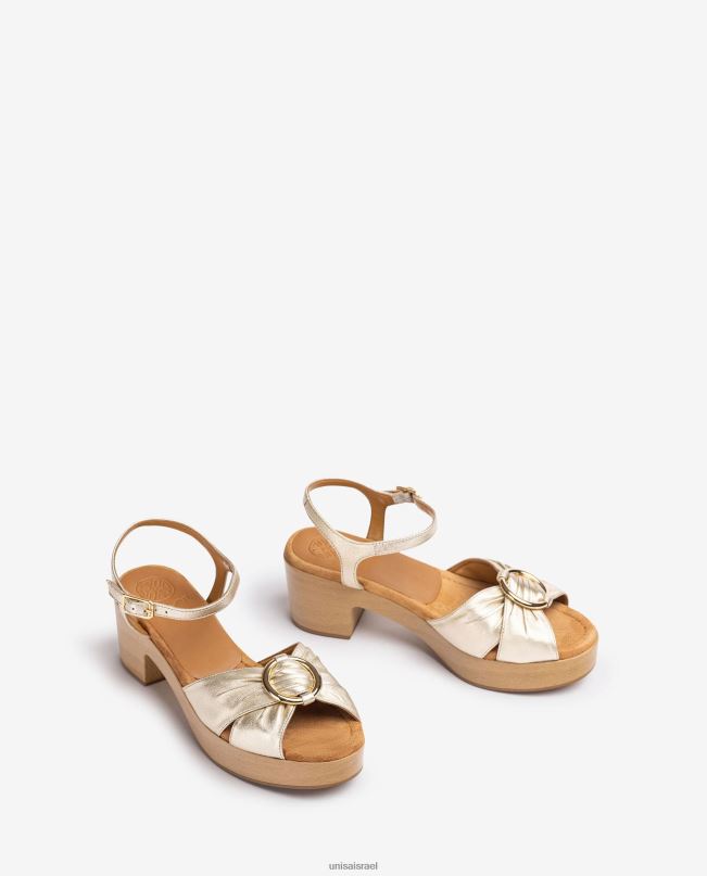 Unisa סנדל אצבע עגולה עם עיטור מְעוּדָן נשים V2BP2117